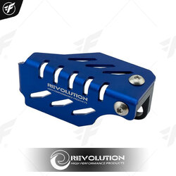 การ์ดปั้มดิสหน้าบน (R) REVOLUTION MONKEY-125 น้ำเงิน