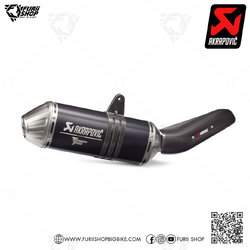 ท่อแต่ง Akrapovic Slip on Black Limited : for Yamaha Tenere 700 2019-2023