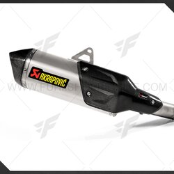 ท่อมอเตอร์ไซค์ AKRAPOVIC Slip-On Line (Titanium) FOR KAWASAKI VERSYS1000 2019 ท่อแต่ง ท่อสูตร ท่อบิ๊กไบค์ ท่อBigbike ท่อไอเสีย