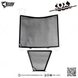 การ์ดหม้อน้ำ Cox Racing Radiator Guard (Black) : for Suzuki GSXR1000 2017-2018