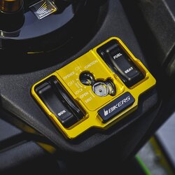 ฝาครอบสวิตกุญแจ BIKERS สีทอง FOR HONDA FORZA300