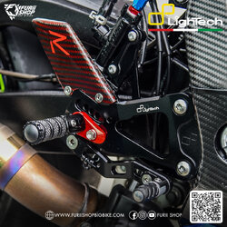 เกียร์โยง Lightech Rearsets R Version : for Suzuki GSXR1000 2017-2021