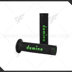 ปลอกแฮนด์ Domino Racing รุ่น A 010 ปี 2020 ดำ-เขียว รหัส A01041C4440B7-0