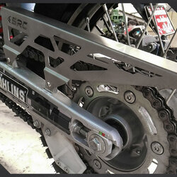 การ์ดบังโซ่ SRC CRF250M, L, RALLY Stainless