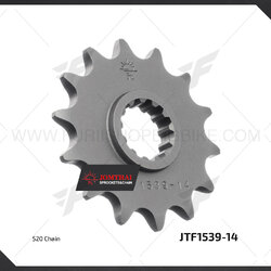 สเตอร์หน้า JOMTHAI (พระอาทิตย์) 14ฟัน รหัส JTF1539-14 For Ninja250r, EX250