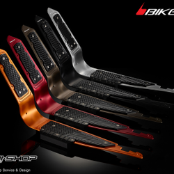 ชุดแผ่นวางเท้าพร้อมกันล้มด้านข้าง BIKERS FOR HONDA FORZA300