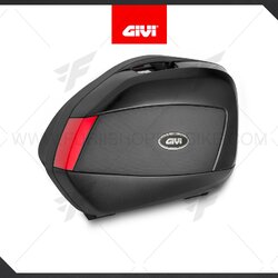กล่องหลัง GIVI Top Cases V35N : V35 Side case 35 LT Pair with red reflectors, Black (1คู่)