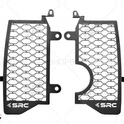 การ์ดหม้อน้ำ SRC สีดำ FOR HONDA AFRICA TWIN Black