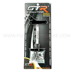 ขาจับกันสะบัด GTR สีดำ FOR HONDA CB500X/CB500F