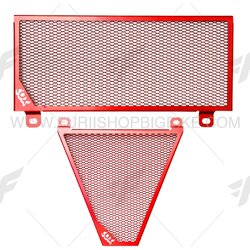 การ์ดหม้อน้ำ COX สีแดง FOR DUCATI PANIGALE899/1199