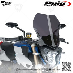 ชิลด์หน้า Puig Windshield Touring Smoke FOR BMW F800R 2015-2019
