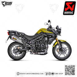 ท่อแต่ง Akrapovic Slip on : for Triumph Tiger800 11-17/18-19