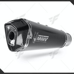 ท่อมอเตอร์ไซค์ MIVV FOR HONDA X-ADV 750 2017+ Silp-on Delta Race STEEL BLACK ท่อแต่ง ท่อสูตร ท่อบิ๊กไบค์ ท่อBigbike ท่อไอเสีย