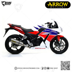 ท่อมอเตอร์ไซค์ ARROW TITANIUM FOR HONDA CB300F/CBR300R ท่อแต่ง ท่อสูตร ท่อบิ๊กไบค์ ท่อBigbike ท่อไอเสีย