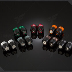 แฮนด์บาร์ Handle Bar Caps (use with standard Handle Bar) Bikers Kawasaki Ninja300 ABS