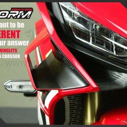 วิงเล็ต ปีกใต้ไฟหน้าแต่ง WINGLETS FOR HONDA CBR650R