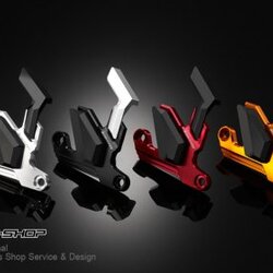 การ์ดบังคาร์ลิปเปอร์เบรกหน้า BIKERS FOR ฮอนด้า HONDA MSX FRONT CALIPER BRAKE GUARD เงิน