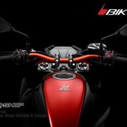 แฮนด์อ้วนและชุดตุ๊กตาแฮนด์สำหรับแฮนด์อ้วน Bikers for คาวาซากิ Kawasaki Z800