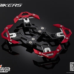 กรอบทะเบียน รุ่นพรีเมี่ยม BIKERS สีแดง