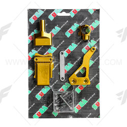 ขาจับกันสะบัด SUGA สีทอง FOR KAWASAKI ER6N