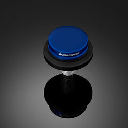 ตัวยึดแผงคอ BIKERS สีน้ำเงิน FOR YAMAHA R15 2017