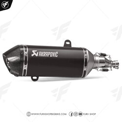 ท่อ Akrapovic Slip on Black Catalytic for Vespa GTS150 i-get 4v 2018-2022