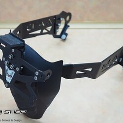 กันดีดพร้อมที่ติดทะเบียน M.A.D FOR HONDA CB650R/CBR650R 2019