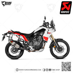 ท่อแต่ง Akrapovic Slip on Titanium : for Yamaha Tenere 700 2019-2023