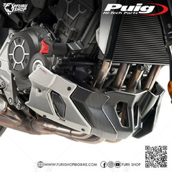 อกล่าง Puig Engine Spoiler Carbon : for Honda CB1000R 2018-2020/All new 2021-2022