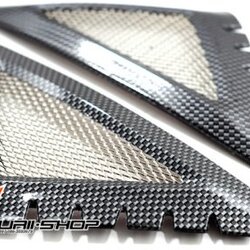 ตระแกรงข้างถังน้ำมันลายเคฟร่า มอเตอร์ไซค์ บิ๊กไบค์