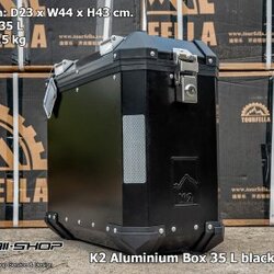 กล่องข้าง K2 Factory Aluminium Box 35 ลิตร