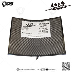 การ์ดหม้อน้ำ Cox Racing Radiator Guard (Titanium) : for Yamaha R6 2006-2016