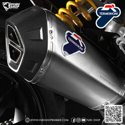 ท่อมอเตอร์ไซค์ Termignoni Slip on : for Ducati Hypermotard 821 & Hyperstrada 821 & Hypermotard 939 2016