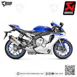 ท่อแต่ง Akrapovic Slip on H2 Titanium : for Yamaha R1/R1M 2015-2019