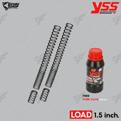 สปริงโช๊คหน้า YSS FORK SPORT KIT LOAD 1.5 inch. : FOR YAMAHA X-MAX 300 2017
