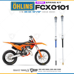 สปริงโช้คหน้า Ohlins FCX0101 For KTM 85 SX 16"/19" 2018-2023