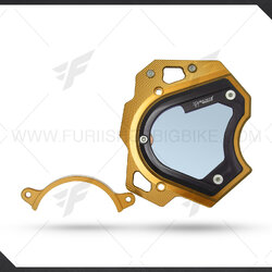 บังสเตอร์หน้าแบบใส Fakie Ninja650 สีทอง