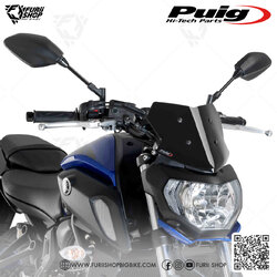 ชิลด์หน้า Puig Windshield Racing : for Fz07/Mt07 2018-2020