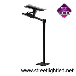 โคมไฟถนนLEDโซล่าเซลล์ 20w รุ่นDual-E ยี่ห้อ EVE (แสงส้ม)
