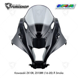 ชิลด์หน้า MRA Windshield : Kawasaki ZX10R, ZX10RR (16-20) สี Smoke