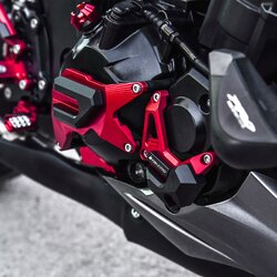 กันแคร้ง BIKERS สีแดง (L+R) FOR KAWASAKI Z1000