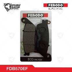 ผ้าเบรกหน้า FERODO RACING : For HONDA KAWASAKI TRIUMPH BMW (FDB570EF)