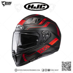 หมวกกันน็อคเต็มใบ(มีแว่นกันแดด) HJC I70 : LONEX MC1SF