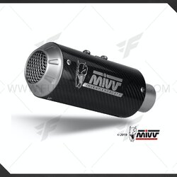 ท่อมอเตอร์ไซค์ MIVV 2 SLIP-ON M3 CARBONIO/CARBON FOR HONDA CB1000R 2018 ท่อแต่ง ท่อสูตร ท่อบิ๊กไบค์ ท่อBigbike ท่อไอเสีย