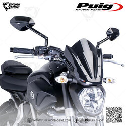 ชิลด์หน้า Puig Windshield Racing : for Fz07/Mt07 2015-2017