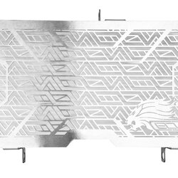 การ์ดหม้อน้ำLEON CB500F R สีเงิน