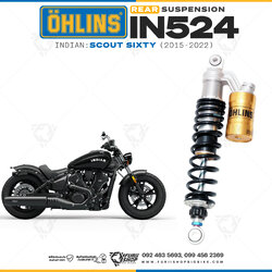 โช๊คหลังแต่ง Ohlins IN524 For Indian Scout Sixty ปี 2015-2022