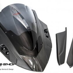 ชิวหน้า MOTOZAAA FUJIN สีดำ FOR HONDA CBR650F