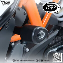 กันล้มกลาง R&G Crash Protector : for KTM RC125/200/390