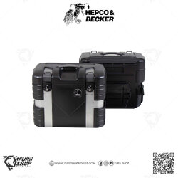 กล่องข้าง HEPCO & BECKER : Gobi Side Case 37L. Black Edition